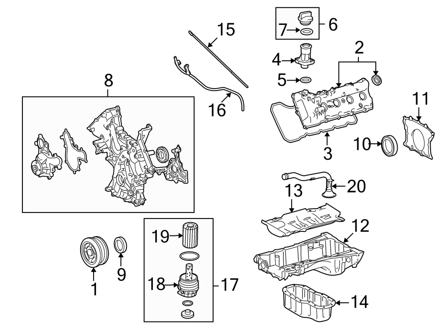 Toyota Highlander Engine Diagram