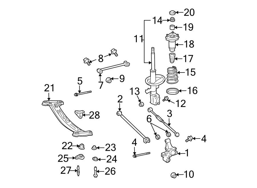 4874048030 - Toyota Alignment Camber / Toe Lateral Link (Rear) | Toyota