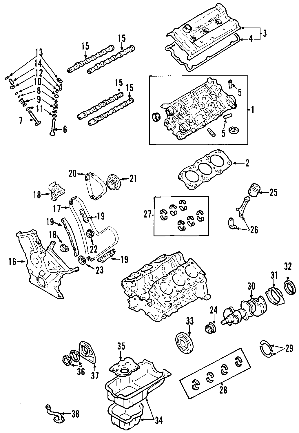 2001 Toyota Solara Engine Diagram